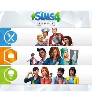 The Sims 4 - Get to Work DLC + Dine Out DLC + Cool Kitchen Stuff DLC Bundle XBOX One Xbox One Key GLOBAL
